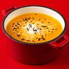 Фото к позиции меню Морковный крем-суп с копченым сулугуни