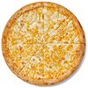 Фото к позиции меню Пицца Удовольствие с сыром на тонком тесте