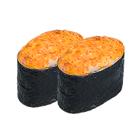 Лосось запеченные суши
