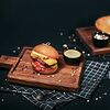 Фото к позиции меню Мини-чизбургер с сыром Чеддер