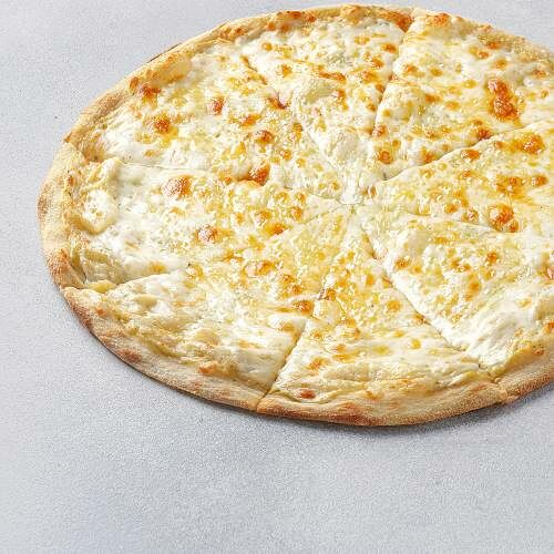 Пицца 4 сыра на тонком