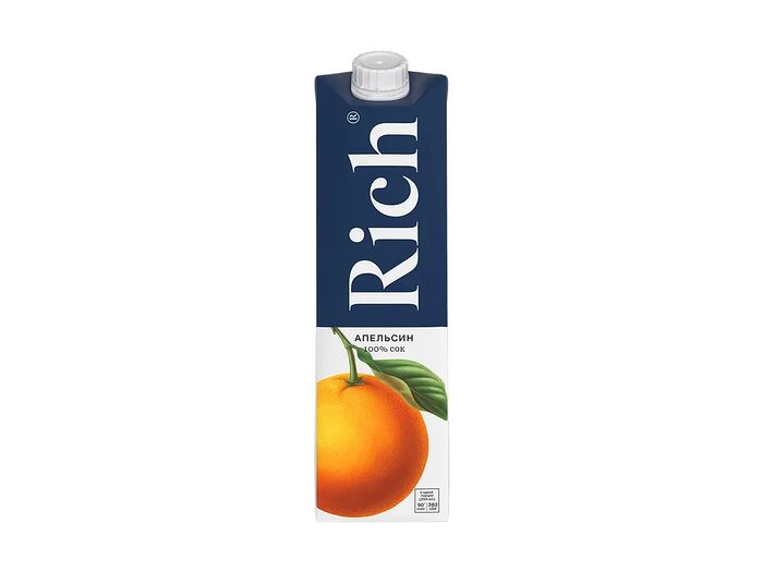 Сок апельсиновый Rich большой