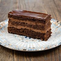 Шоколадный торт с темным ромом