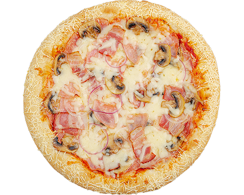 Пицца Деревенская на пышном тесте 30 см