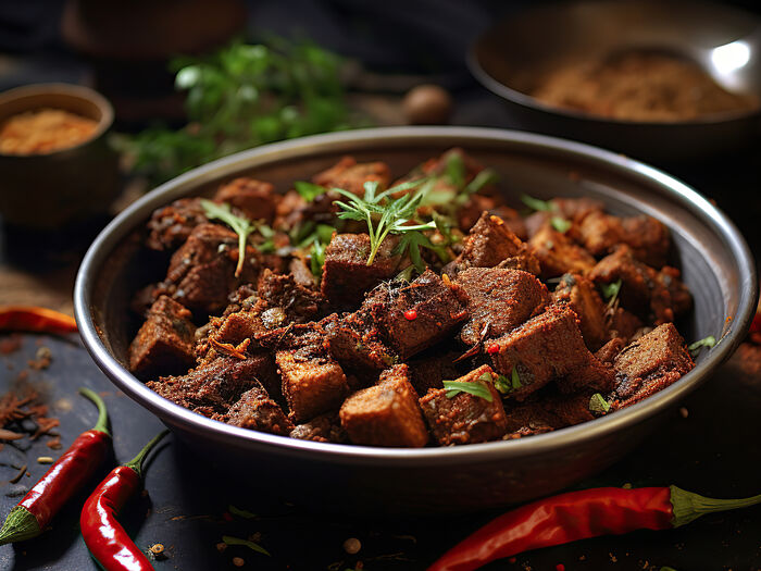 Mutton pepper Fry