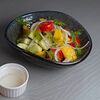 Фото к позиции меню Овощной салат с оливковым маслом