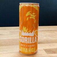 Безалкогольный энергетик Gorilla orange