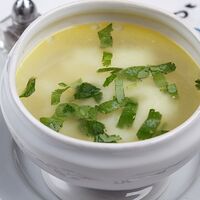 Чихиртма - куриный суп по-грузински