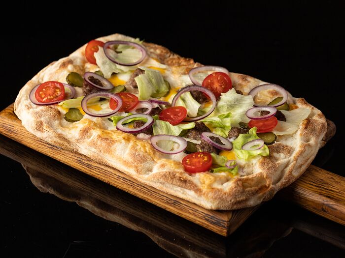 Римская пицца макси-бургер