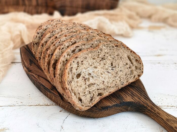 Хлеб Льняной нарезанный