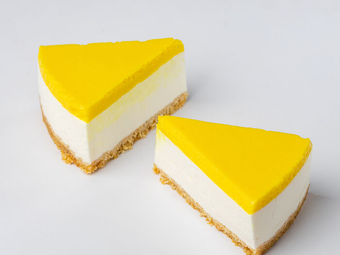 Пирожное без сахара Лимонный чизкейк
