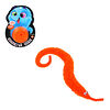 Фото к позиции меню Игроленд игрушка извилистый червяк, полиэстер, 23х2см, 6 цветов