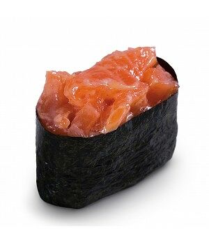 Острые суши лосось 1 шт