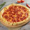 Фото к позиции меню Пицца пепперони на тонком итальянском тесте