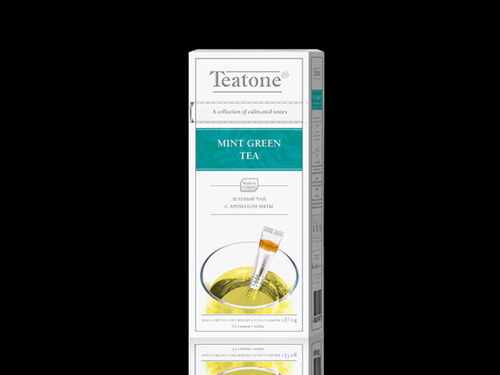 Зелёный чай Teatone с ароматом мяты