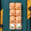 Фото к позиции меню Сливочный спайси с лососем