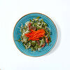 Фото к позиции меню Теплый салат с рукколой и телятиной