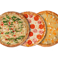 Сет 3 круглые пиццы