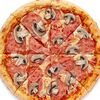 Фото к позиции меню Пицца ветчина-грибы