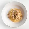 Фото к позиции меню Спагетти Карбонара (Silky Spaghetti Carbonara)