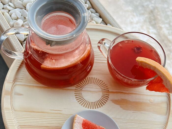 Чай Грейпфрут-малина