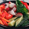 Фото к позиции меню Тарелка свежих овощей