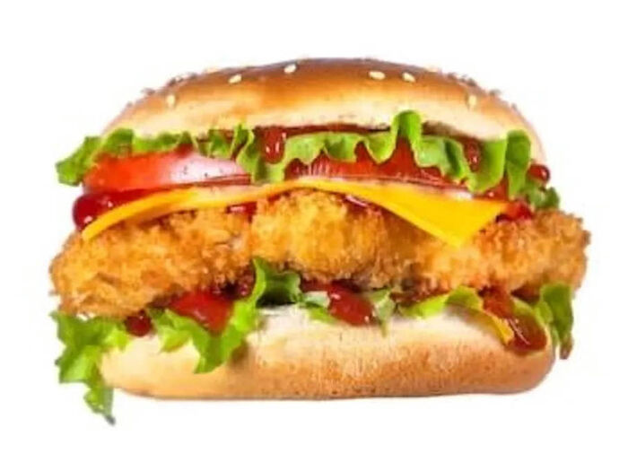 Chicken Burger et frites