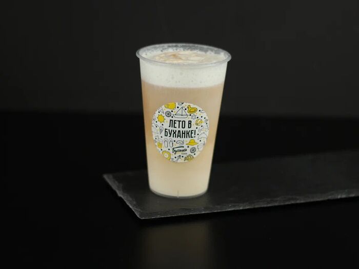Кофейный лимонад Пина колада на молоке