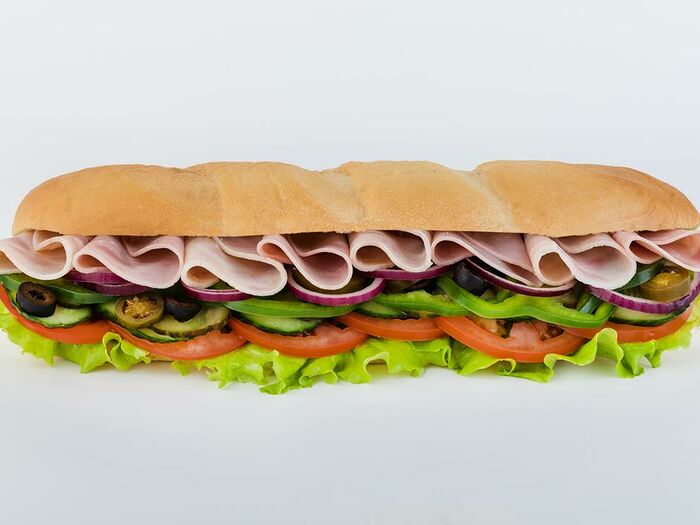 Сэндвич Индейка и ветчина 30 см