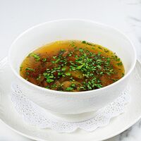 Грибной суп со сметаной