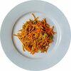 Фото к позиции меню Морковный салат с майонезом