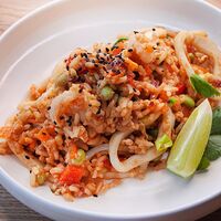 Жареный рис с морепродуктами
