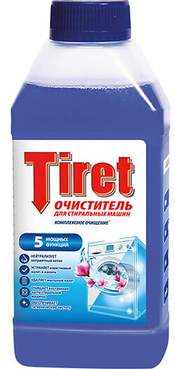 Средство чистящее для стиральных машин Tiret 250мл