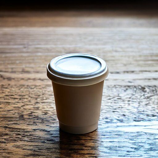 Tiny cup & lid