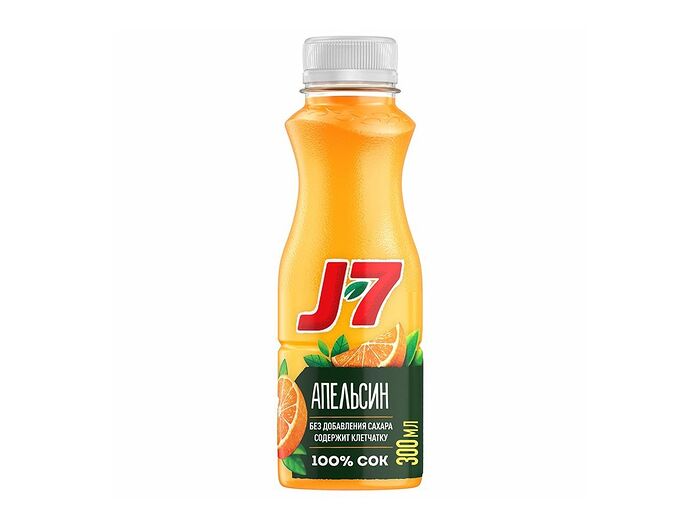 Сок J7 Апельсин с мякотью
