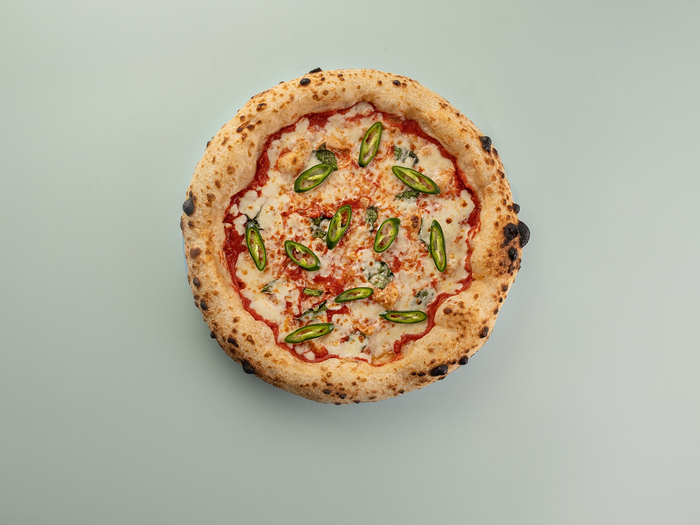Пицца Маргарита с острым перцем 25 см