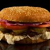 Фото к позиции меню Гамбургер с говядиной и свининой