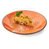 Фото к позиции меню Яблочный пирог с карамелью