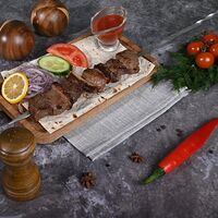 Шашлык из кусочков баранины