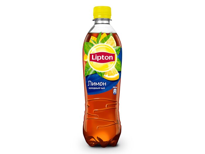 Холодный черный чай с лимоном Lipton
