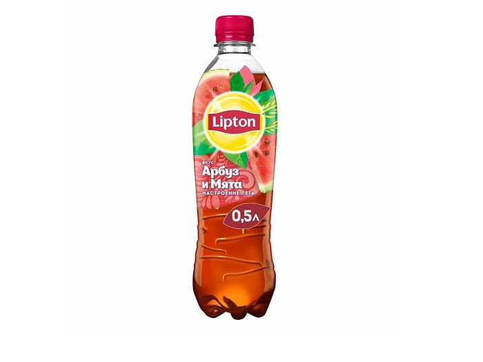 Чай Lipton чёрный с арбузом и мятой