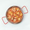 Фото к позиции меню Сковородка с креветками в неаполитанском соусе