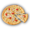 Фото к позиции меню Пицца с курицей детская