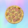 Фото к позиции меню Ветчина и грибы-пицца Hello pizza