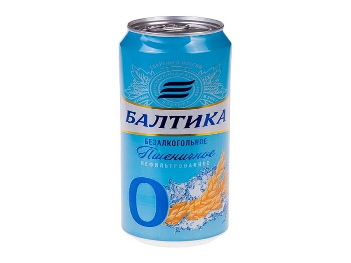 Пивной напиток Балтика 0% нефильтрованный