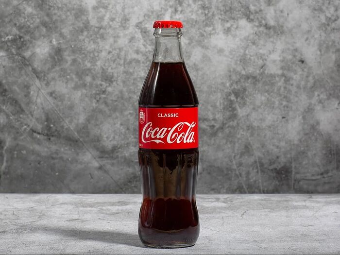Кока-Кола в стекле
