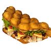 Фото к позиции меню Вафля-сэндвич Вкусная курица