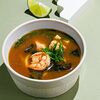 Фото к позиции меню Мисо-суп с лососем
