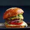 Фото к позиции меню Двойной гамбургер из говядины
