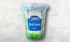 Сметана Новая деревня 20%